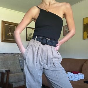 UTEST newsboy balloon pants khaki color